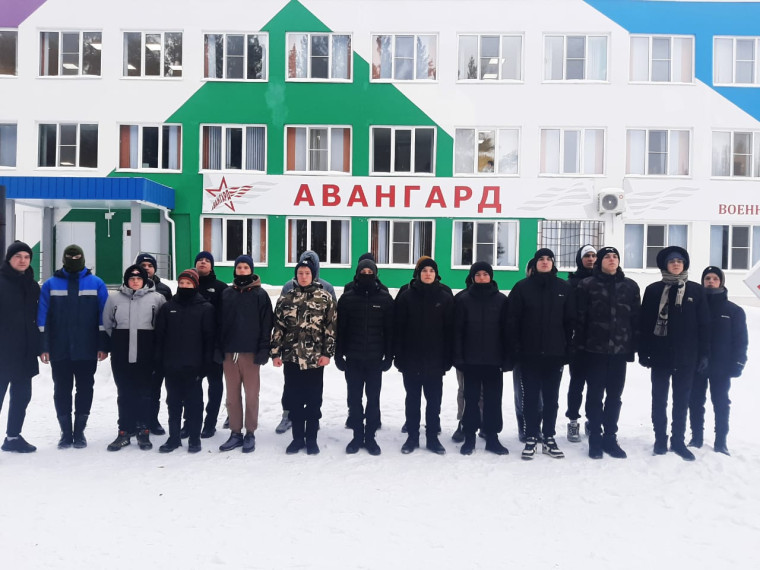 Учебные сборы для юношей 10 классов.